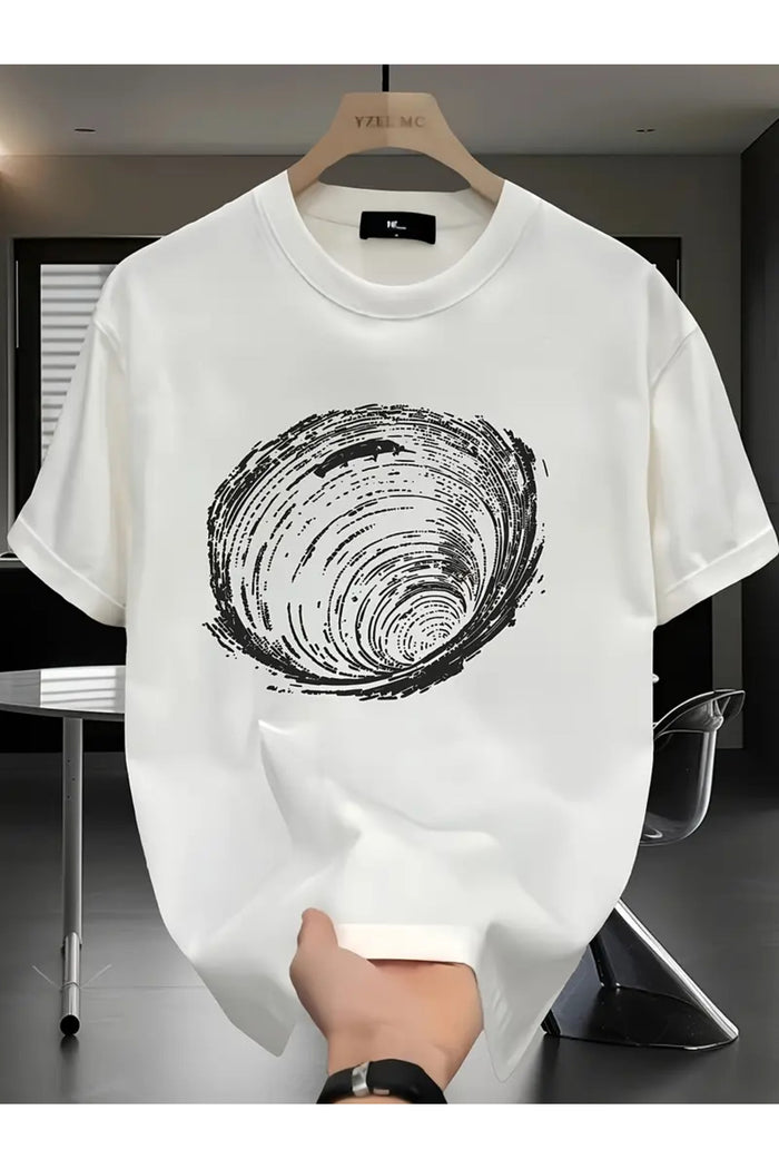 Premium Oversize Kesim Kısa Kollu Baskılı T-shirt