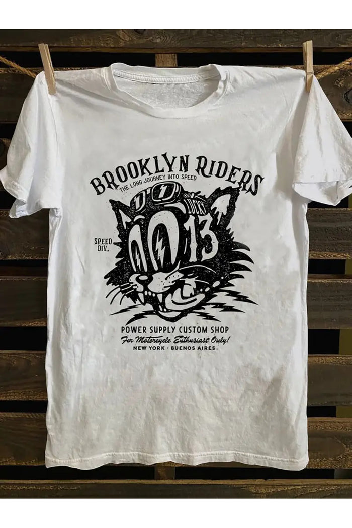 Premium Oversize Kesim Kısa Kollu Baskılı T-shirt
