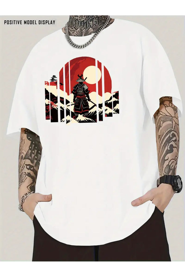 Premium Oversize Kesim Kısa Kollu Baskılı T-shirt