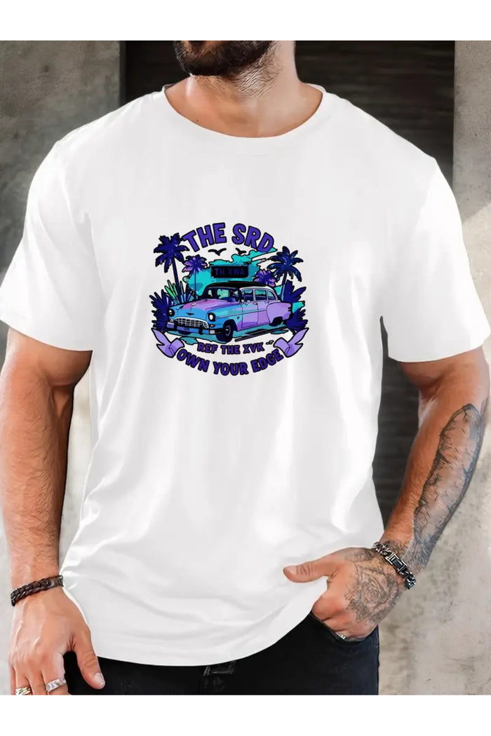 Premium Oversize Kesim Kısa Kollu Baskılı T-shirt