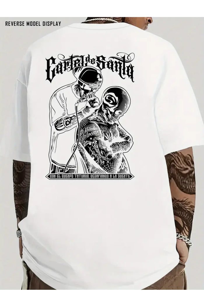 Premium Oversize Kesim Kısa Kollu Baskılı T-shirt