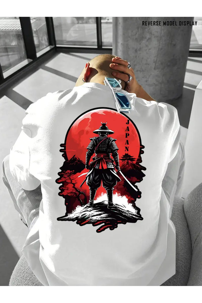 Premium Oversize Kesim Kısa Kollu Baskılı T-shirt