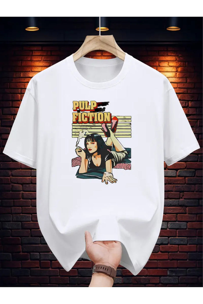 Premium Oversize Kesim Kısa Kollu Baskılı T-shirt