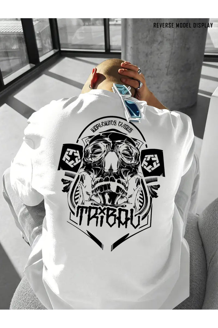 Premium Oversize Kesim Kısa Kollu Baskılı T-shirt