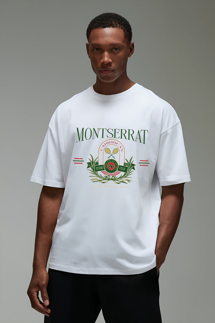 Premium Oversize Kesim Kısa Kollu Baskılı T-shirt