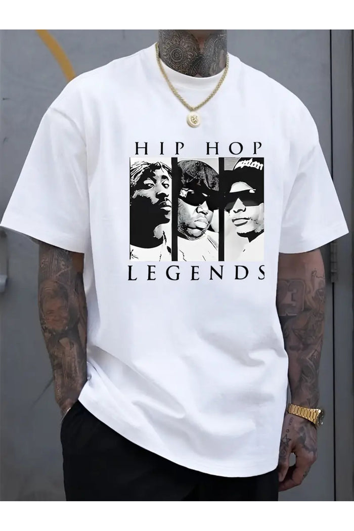 Premium Oversize Kesim Kısa Kollu Baskılı T-shirt