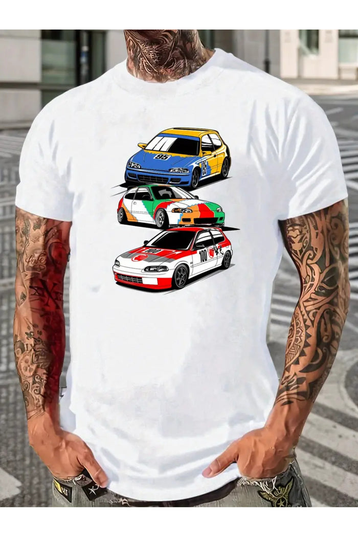 Premium Oversize Kesim Kısa Kollu Baskılı T-shirt