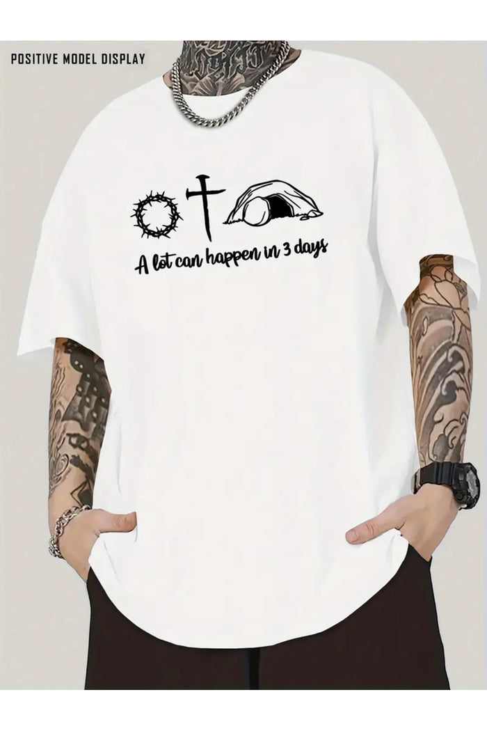 Premium Oversize Kesim Kısa Kollu Baskılı T-shirt