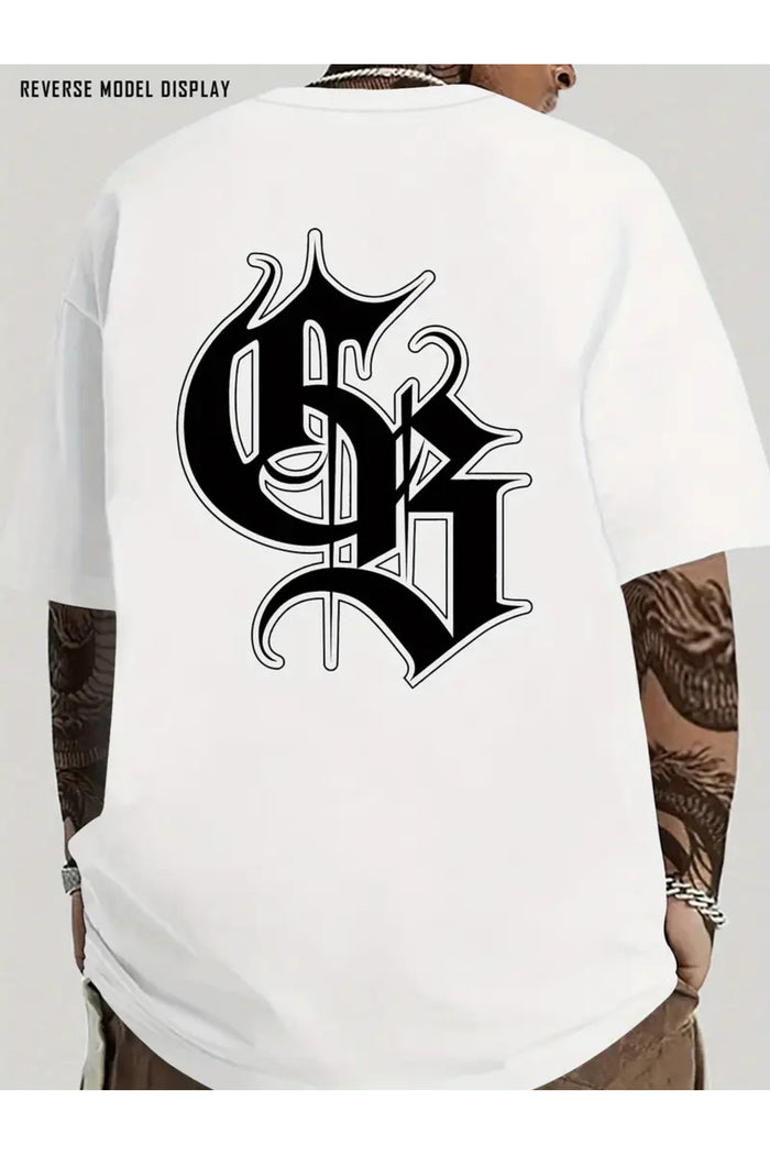 Premium Oversize Kesim Kısa Kollu Baskılı T-shirt