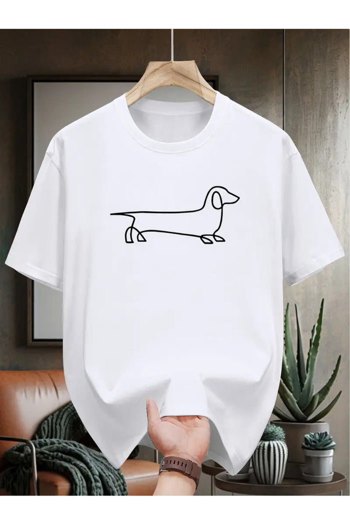 Premium Oversize Kesim Kısa Kollu Baskılı T-shirt