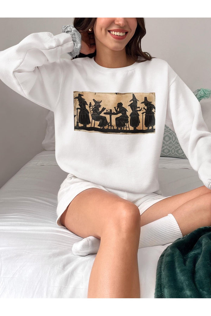 Premium Oversize Kesim Uzun Kollu Baskılı Sweatshirt