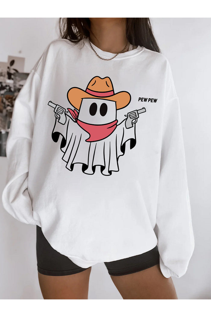 Premium Oversize Kesim Uzun Kollu Baskılı Sweatshirt