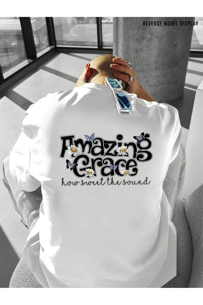 Premium Oversize Kesim Kısa Kollu Baskılı T-shirt