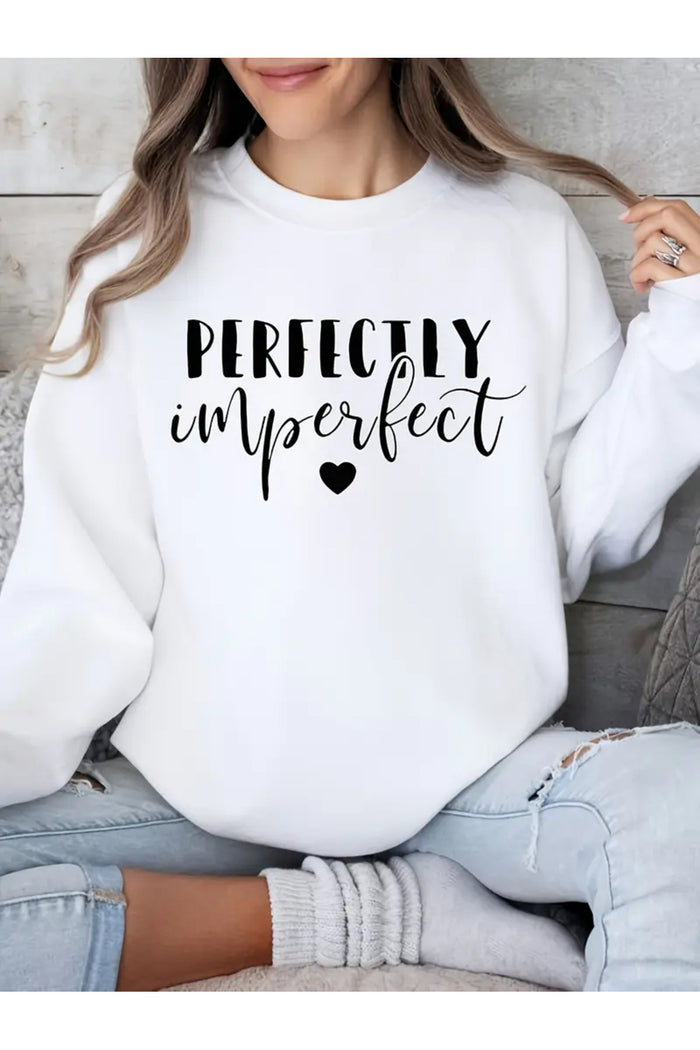 Premium Oversize Kesim Uzun Kollu Baskılı Sweatshirt
