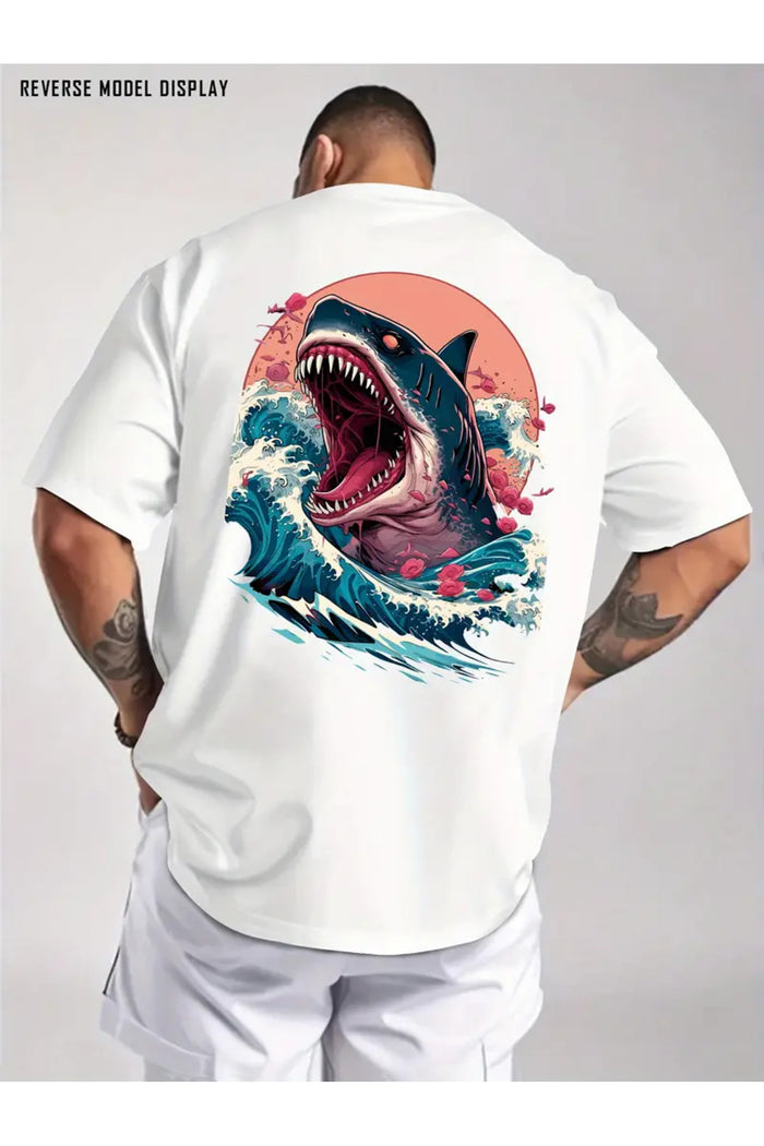 Premium Oversize Kesim Kısa Kollu Baskılı T-shirt