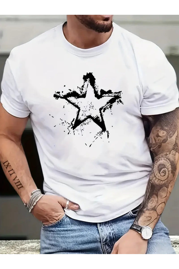 Premium Oversize Kesim Kısa Kollu Baskılı T-shirt