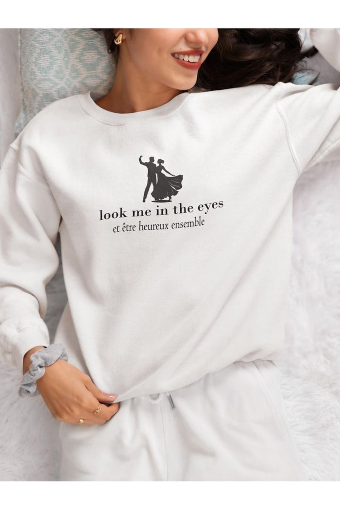 Premium Oversize Kesim Uzun Kollu Baskılı Sweatshirt