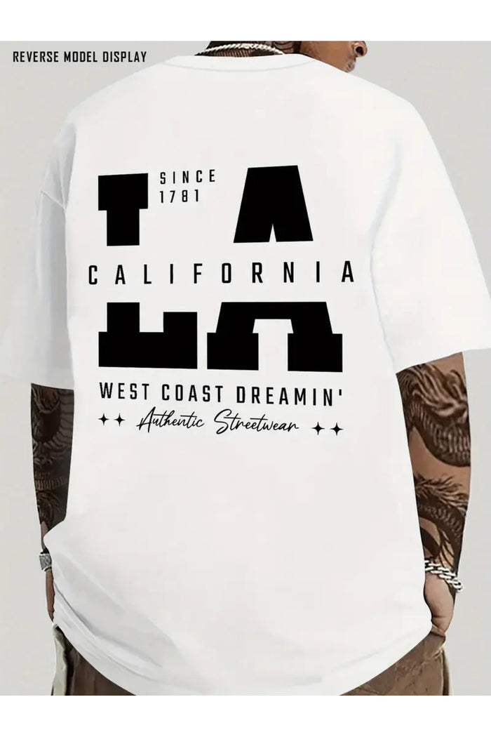 Premium Oversize Kesim Kısa Kollu Baskılı T-shirt