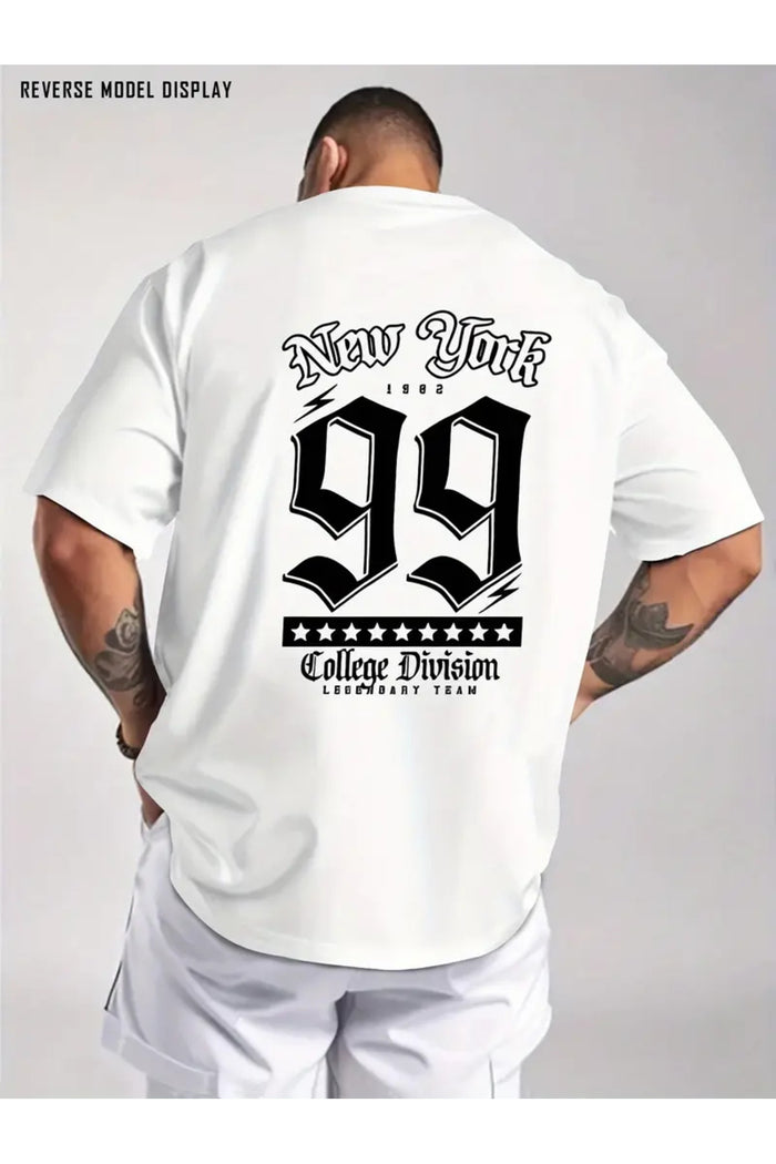 Premium Oversize Kesim Kısa Kollu Baskılı T-shirt