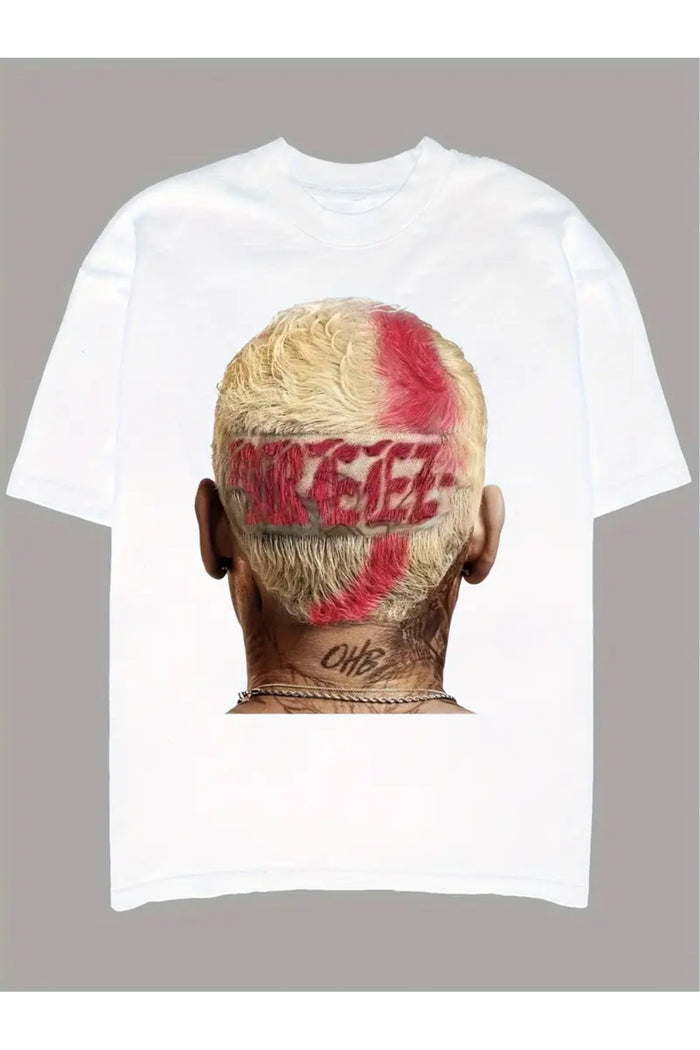 Premium Oversize Kesim Kısa Kollu Baskılı T-shirt
