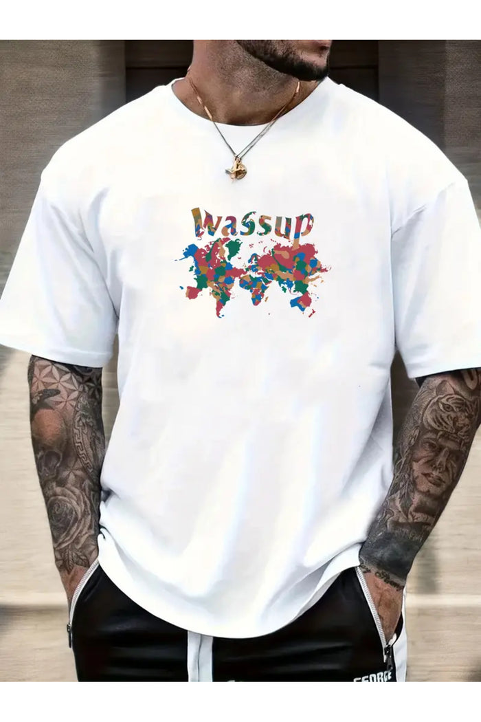 Premium Oversize Kesim Kısa Kollu Baskılı T-shirt