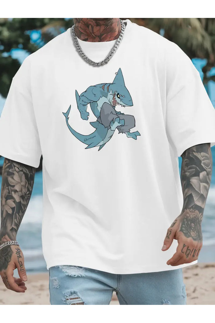 Premium Oversize Kesim Kısa Kollu Baskılı T-shirt