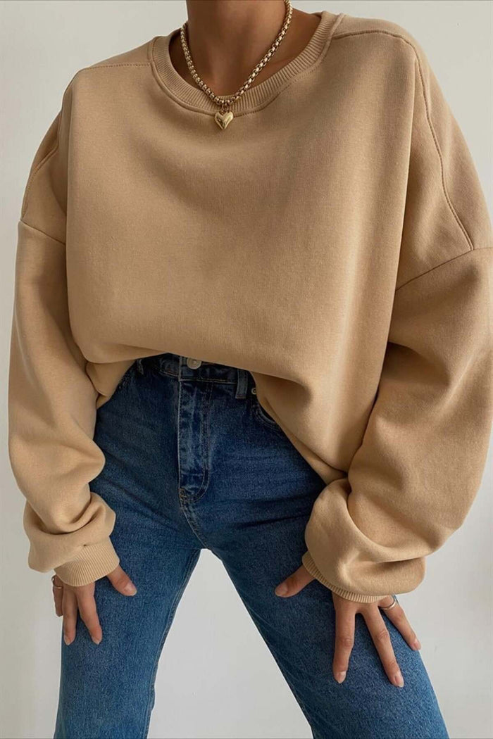 JC Limited Edition Oversize Kesim Uzun Kollu Sweatshirt