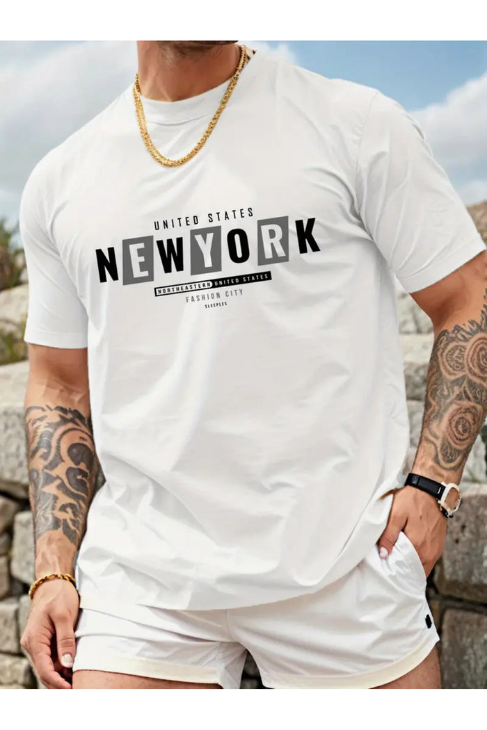 Premium Oversize Kesim Kısa Kollu Baskılı T-shirt