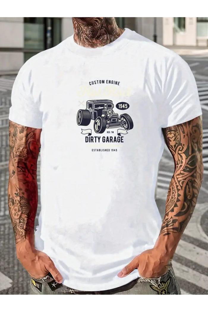 Premium Oversize Kesim Kısa Kollu Baskılı T-shirt