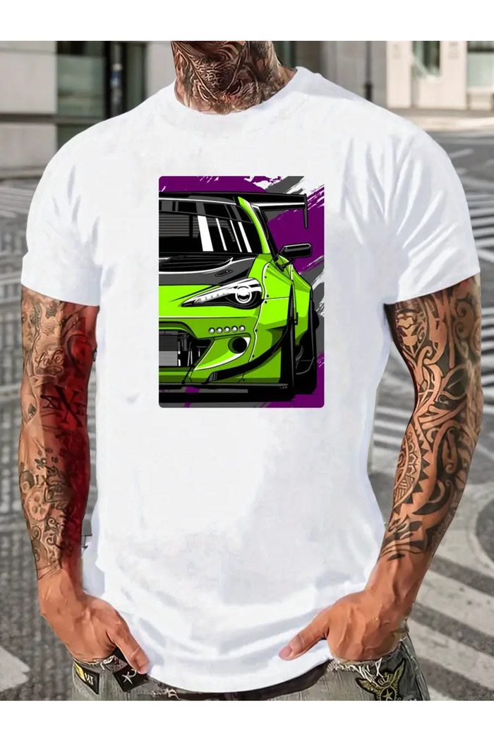 Premium Oversize Kesim Kısa Kollu Baskılı T-shirt