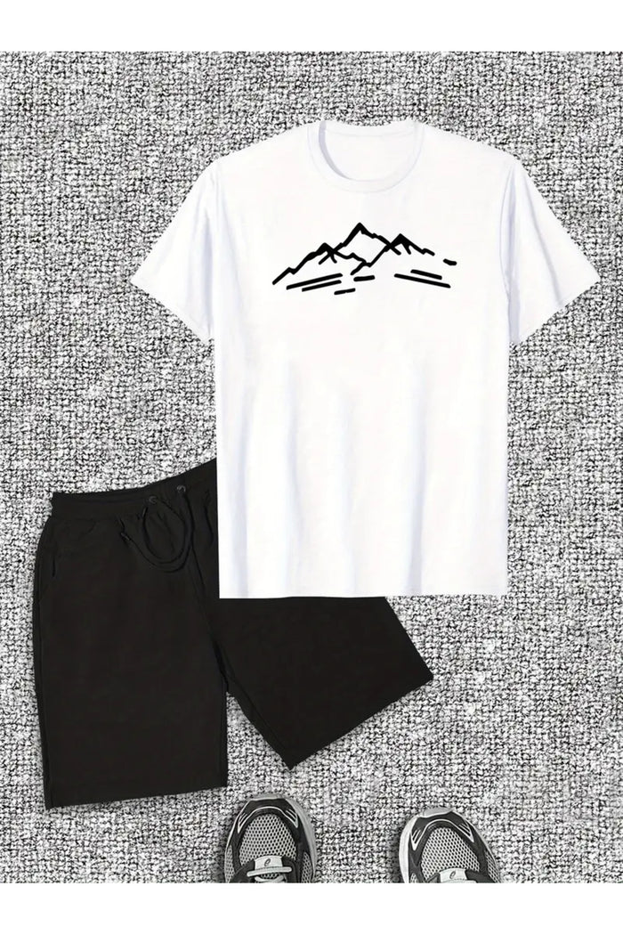 Premium Oversize Kesim Kısa Kollu Baskılı T-shirt