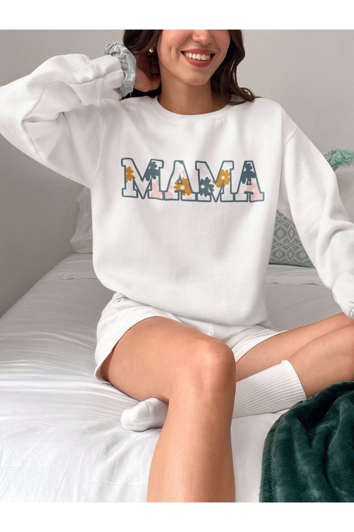 Premium Oversize Kesim Uzun Kollu Baskılı Sweatshirt