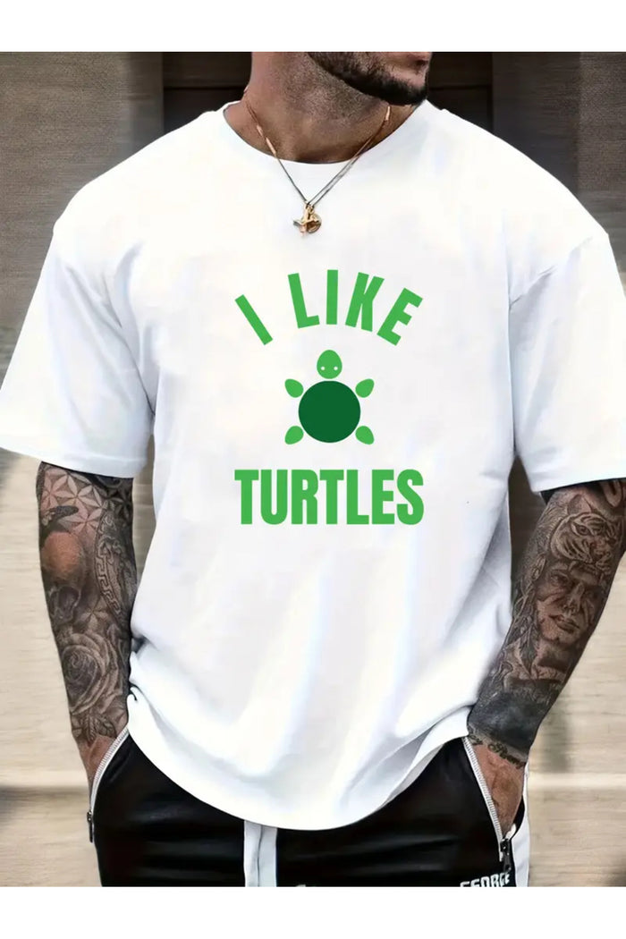 Premium Oversize Kesim Kısa Kollu Baskılı T-shirt