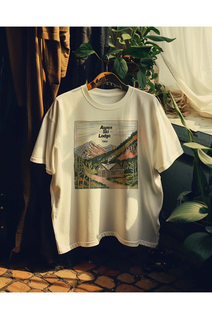 Premium Oversize Kesim Kısa Kollu Baskılı T-shirt