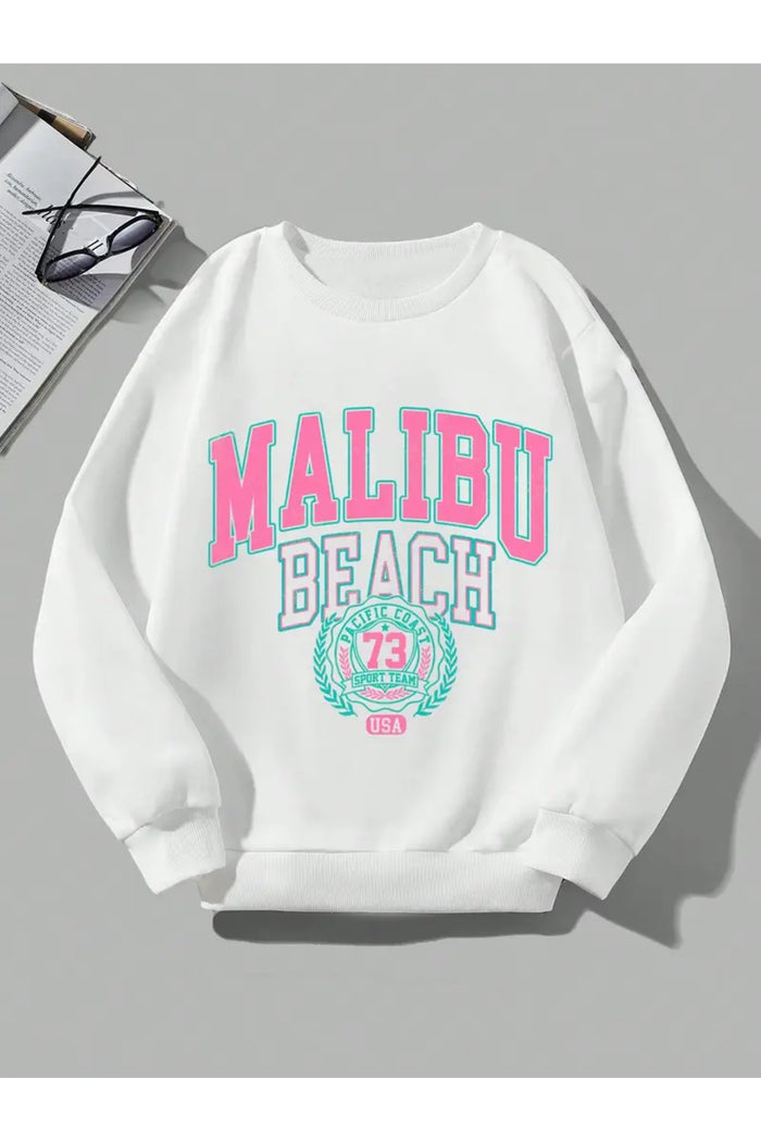 Premium Oversize Kesim Uzun Kollu Baskılı Sweatshirt