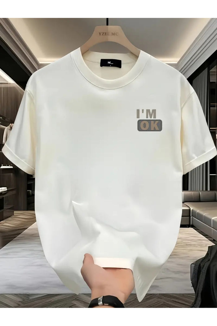 Premium Oversize Kesim Kısa Kollu Baskılı T-shirt