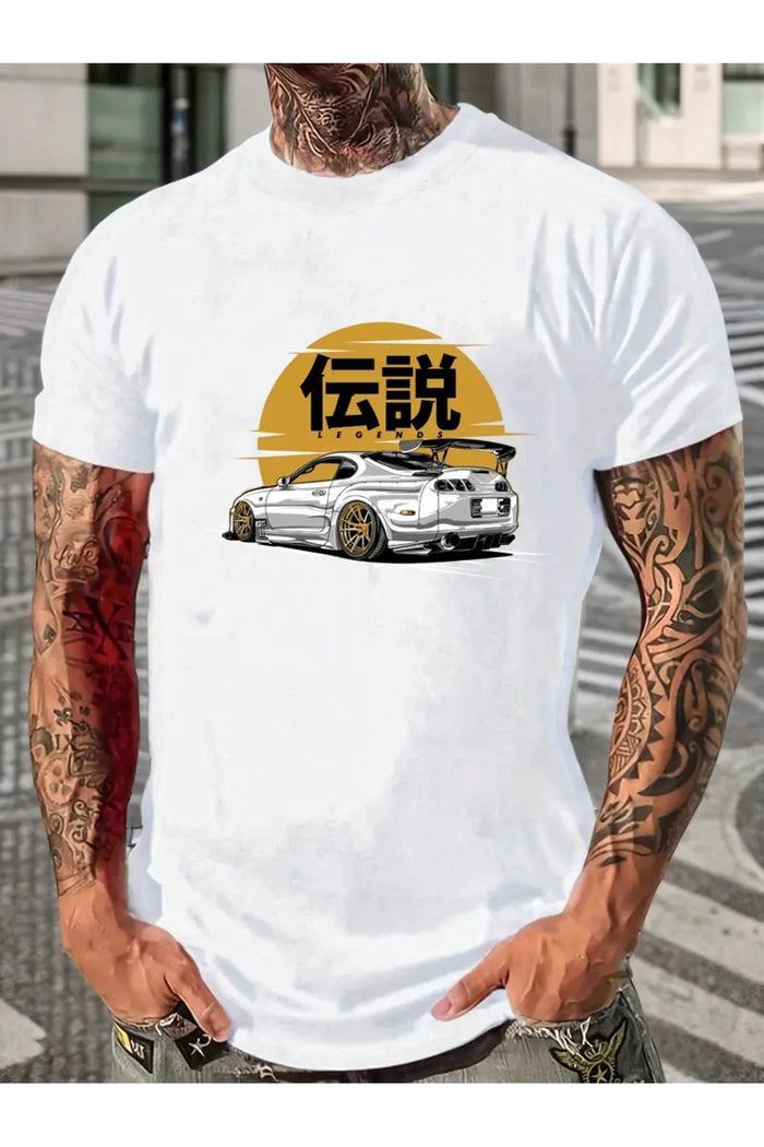 Premium Oversize Kesim Kısa Kollu Baskılı T-shirt