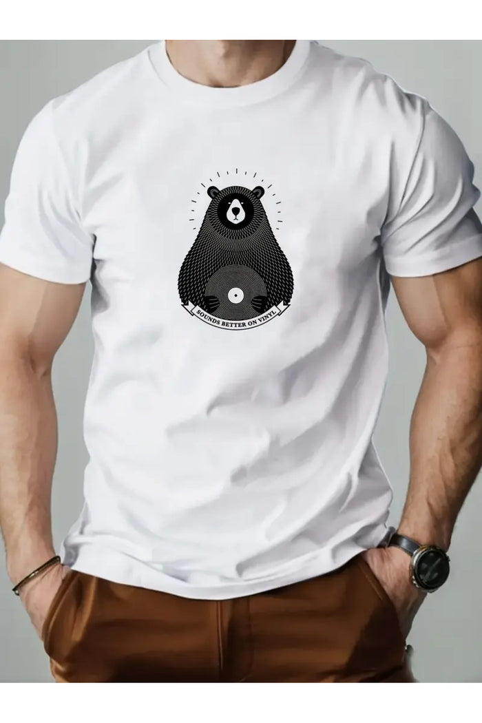 Premium Oversize Kesim Kısa Kollu Baskılı T-shirt