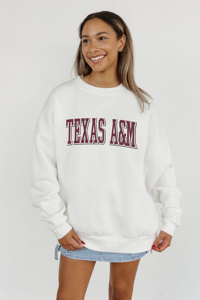 Premium Oversize Kesim Uzun Kollu Baskılı Sweatshirt