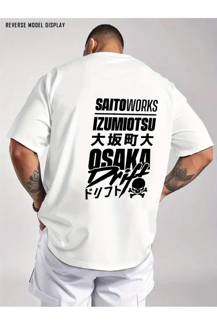 Premium Oversize Kesim Kısa Kollu Baskılı T-shirt