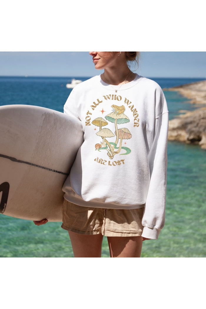 Premium Oversize Kesim Uzun Kollu Baskılı Sweatshirt