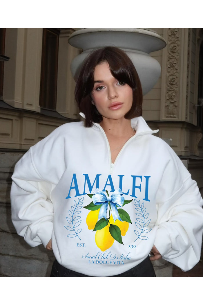 Edwar Serisi Limited Edition Fermuarlı Oversize Kesim Sweatshirt