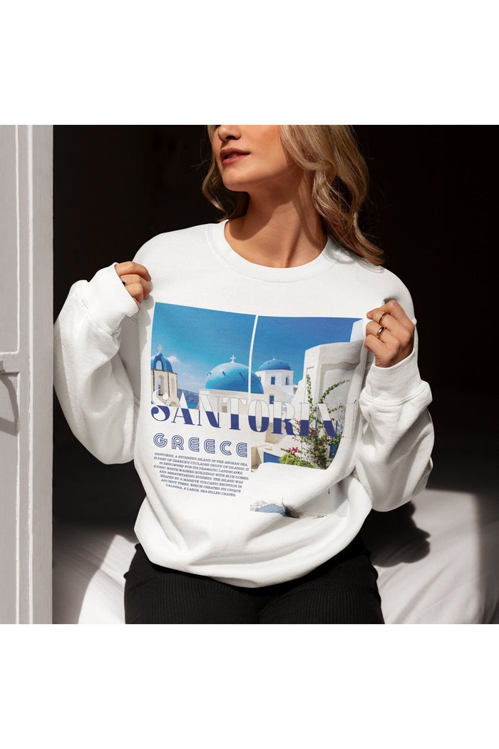 Premium Oversize Kesim Uzun Kollu Baskılı Sweatshirt