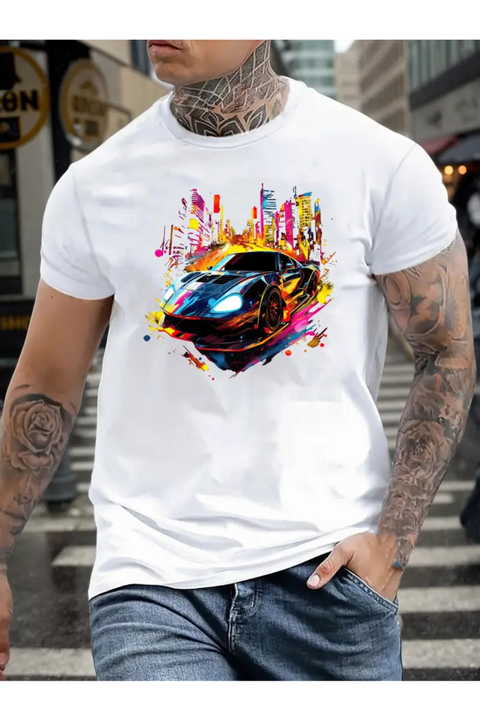 Premium Oversize Kesim Kısa Kollu Baskılı T-shirt