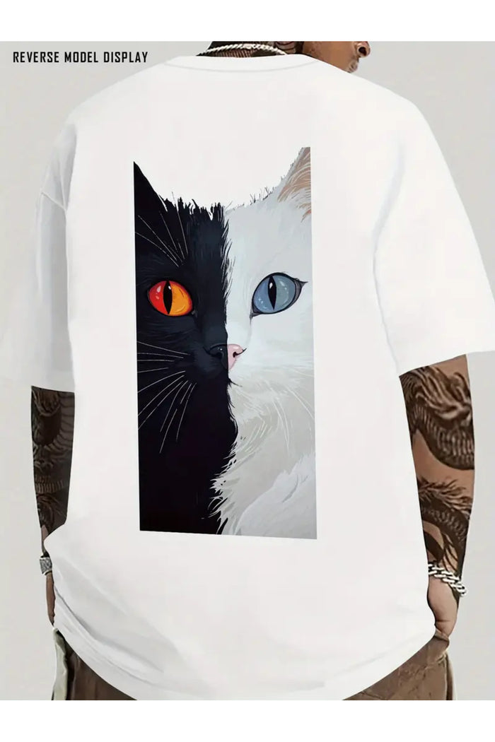 Premium Oversize Kesim Kısa Kollu Baskılı T-shirt