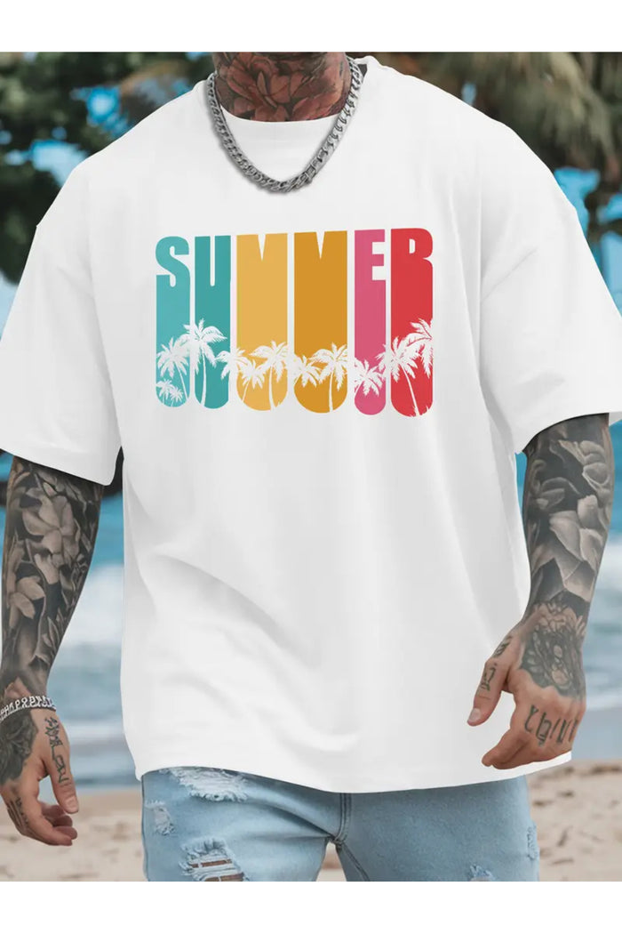 Premium Oversize Kesim Kısa Kollu Baskılı T-shirt