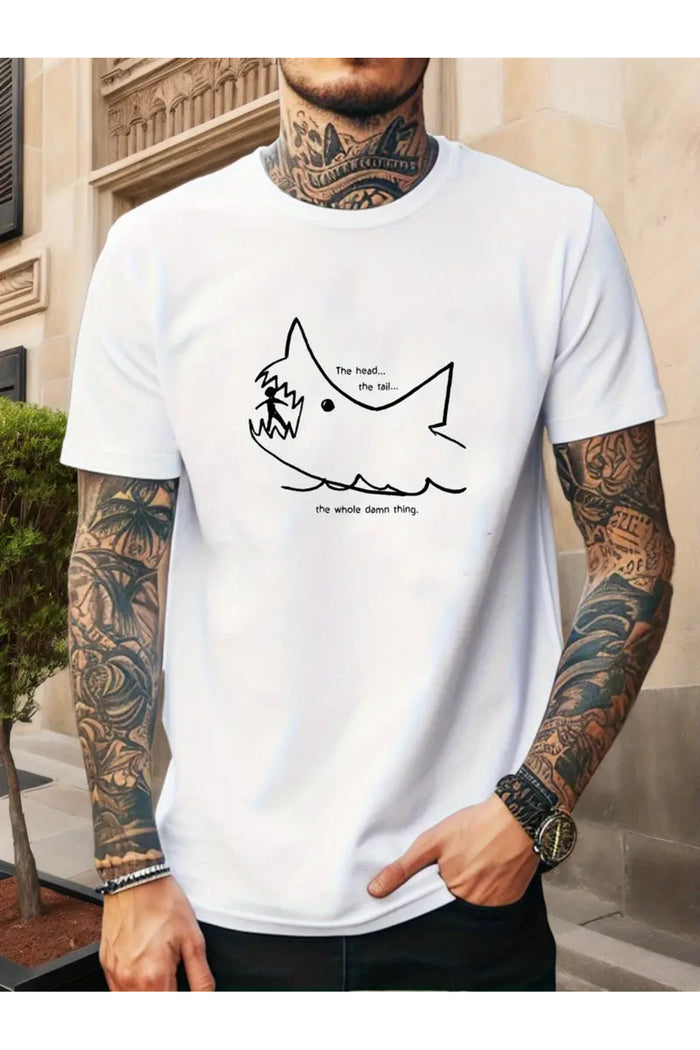Premium Oversize Kesim Kısa Kollu Baskılı T-shirt