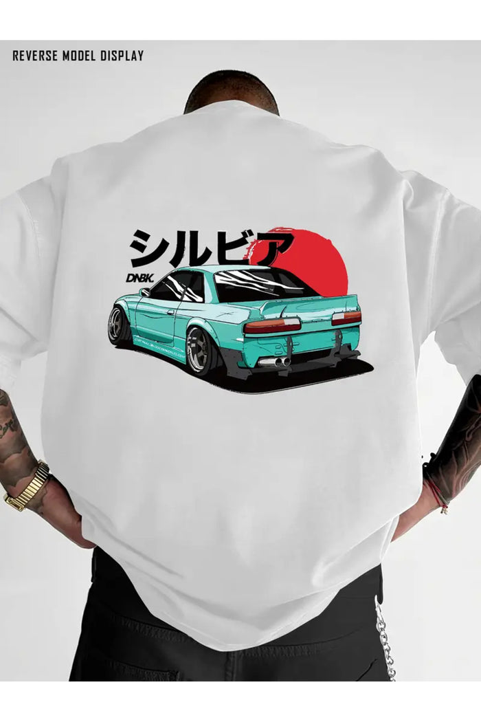 Premium Oversize Kesim Kısa Kollu Baskılı T-shirt