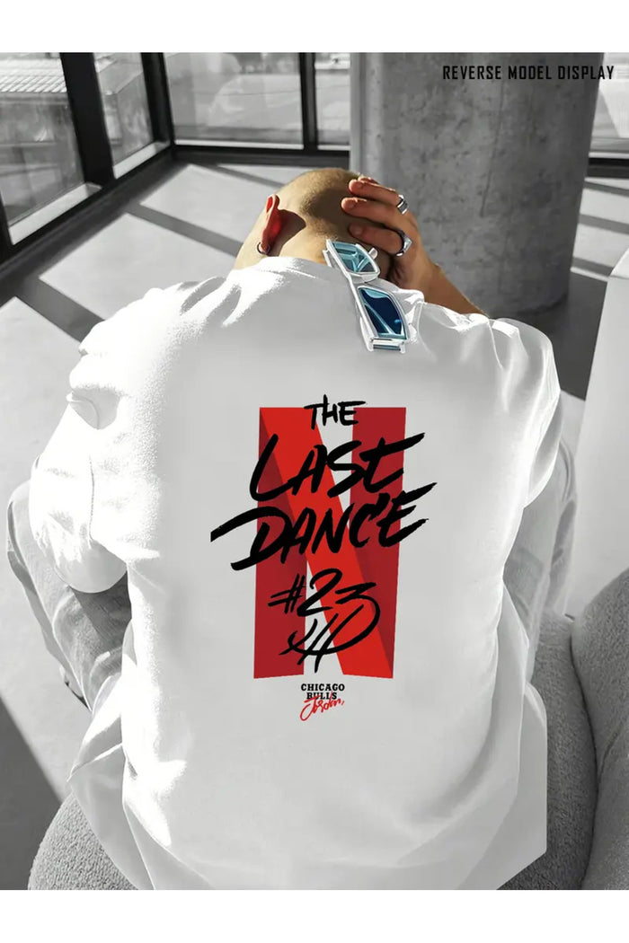 Premium Oversize Kesim Kısa Kollu Baskılı T-shirt