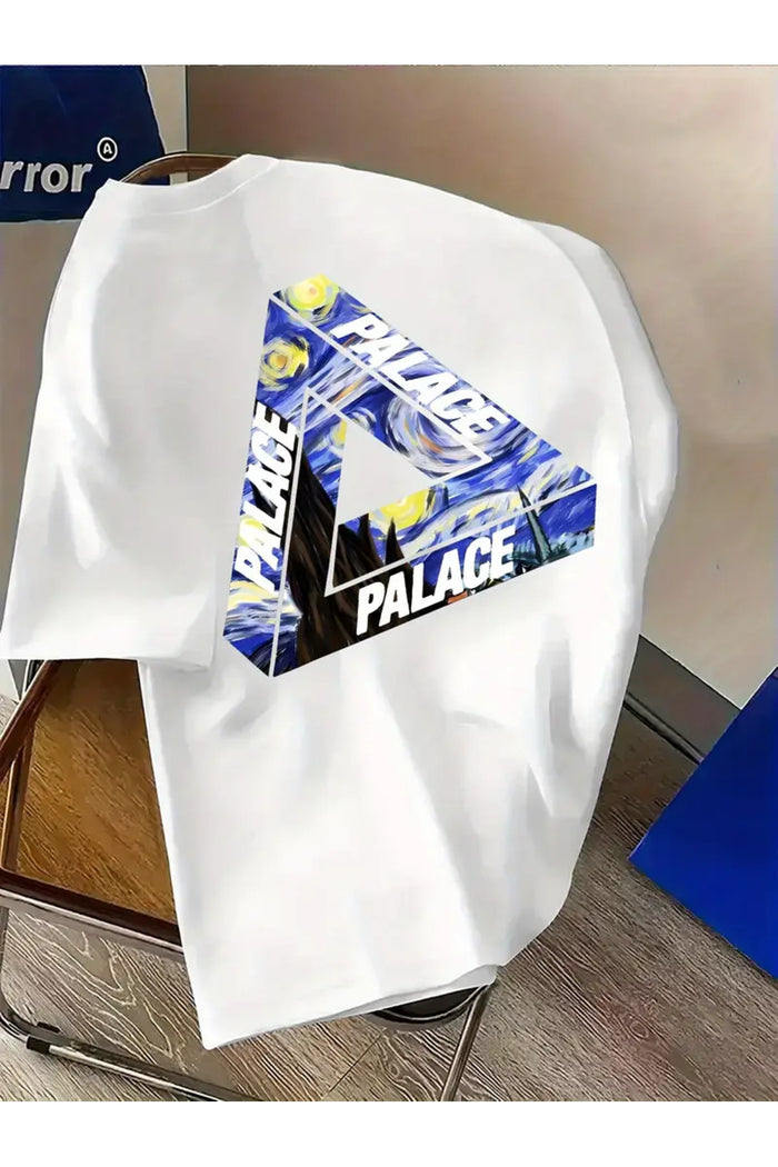 Premium Oversize Kesim Kısa Kollu Baskılı T-shirt